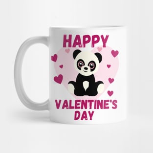 Happy Valentines Day - Panda Mug